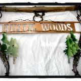 Rustic Woods Custom Sign