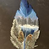 Scenic Winter Wall Hanging