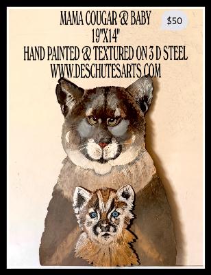 MAMA COUGAR and BABY 3D