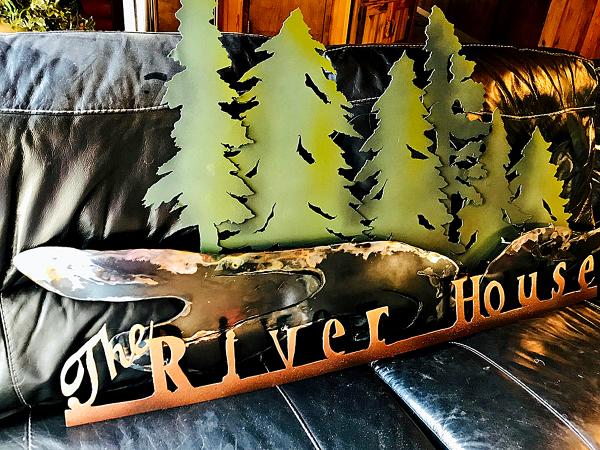 Local Bend Business Sign--The Riverhouse