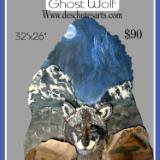 3D GHOST WOLF