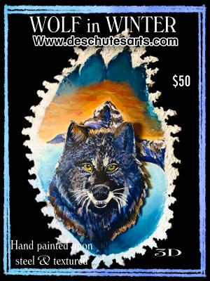 WOLF IN WINTER 3D