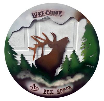 Elk Lodge Sign