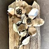 Flowers upon Wood