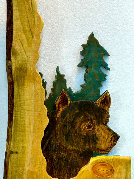 BEAR WALL HANGING