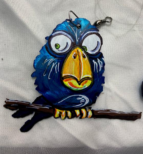 Pixar Style Bird ornament 