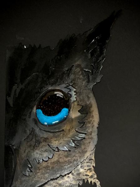 Half Face of Owl