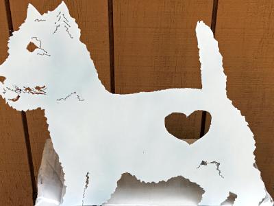 Westie Silhouette